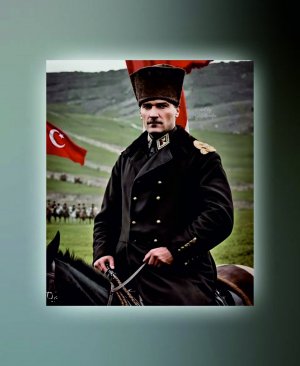 ATATÜRK TABLO (kanvas) 50x70 atatbl0030