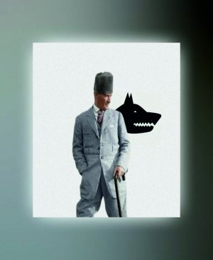 ATATÜRK TABLO (kanvas) 50x70 atatbl0034