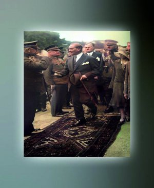 ATATÜRK TABLO (kanvas) 50x70 atatbl006