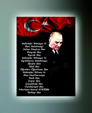ATAM TABLO 50X70 cm
