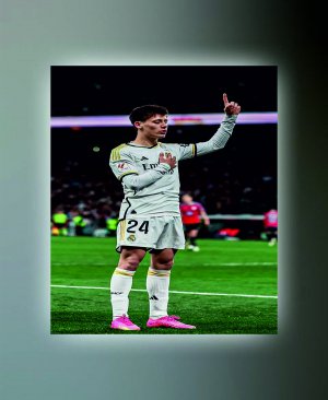 REAL MADRİD (ARDA GÜLER) TABLO 07 50X70