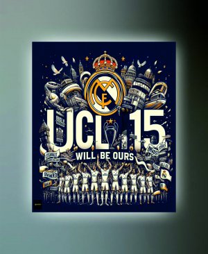 REAL MADRİD TABLO 06 50X70